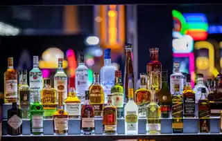 Serviço de garrafas VIP